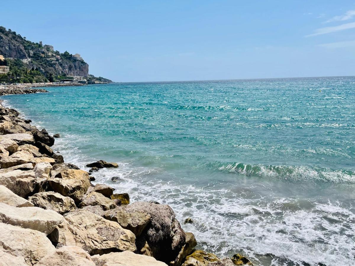 Superbe Appartement En Bord De Mer, Pres Du Centre Et Des Plages Menton Bagian luar foto