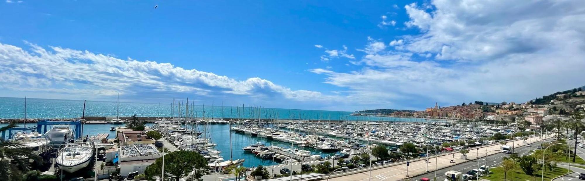 Superbe Appartement En Bord De Mer, Pres Du Centre Et Des Plages Menton Bagian luar foto